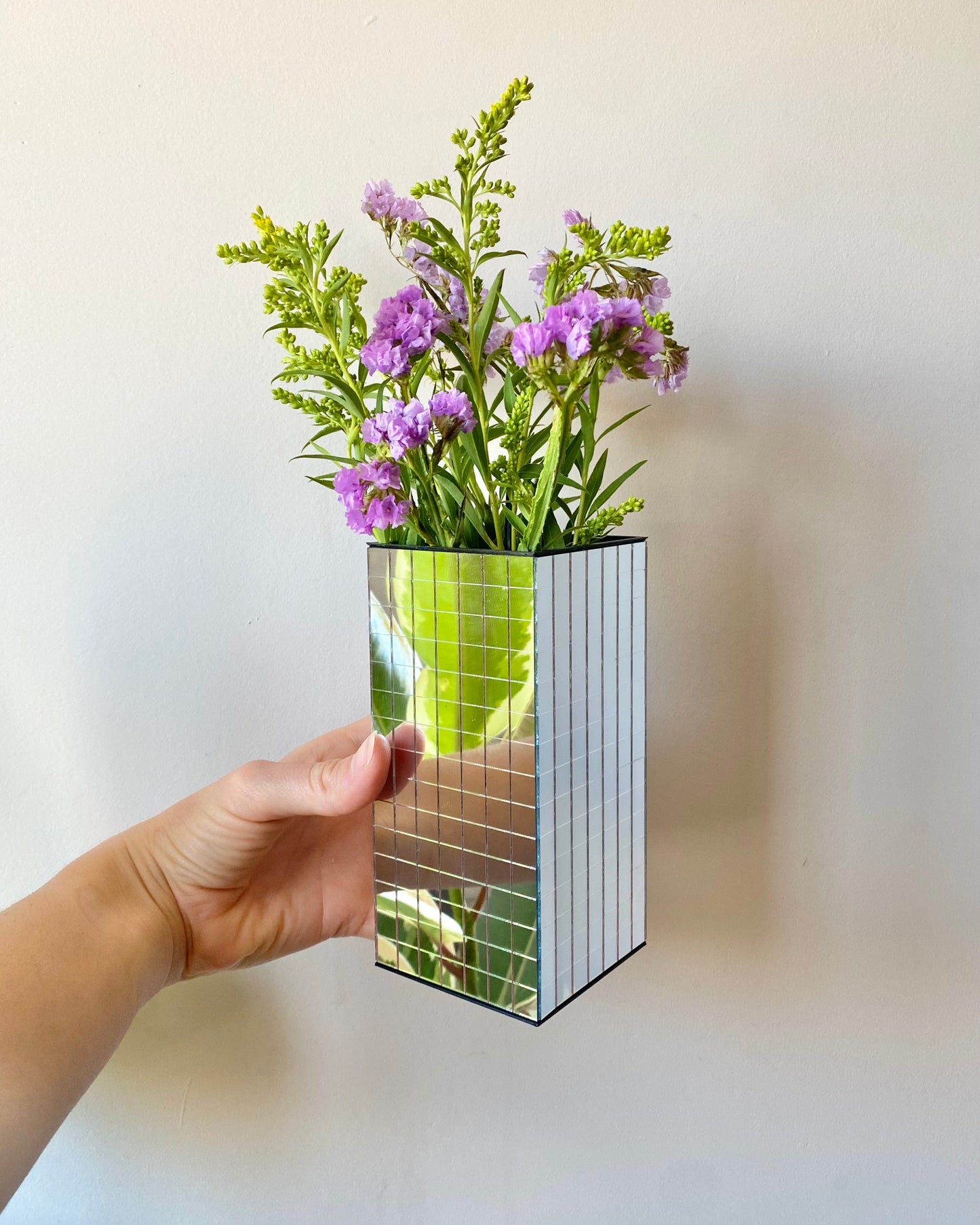 Vase disco à facettes – modèle carré BelemBouture