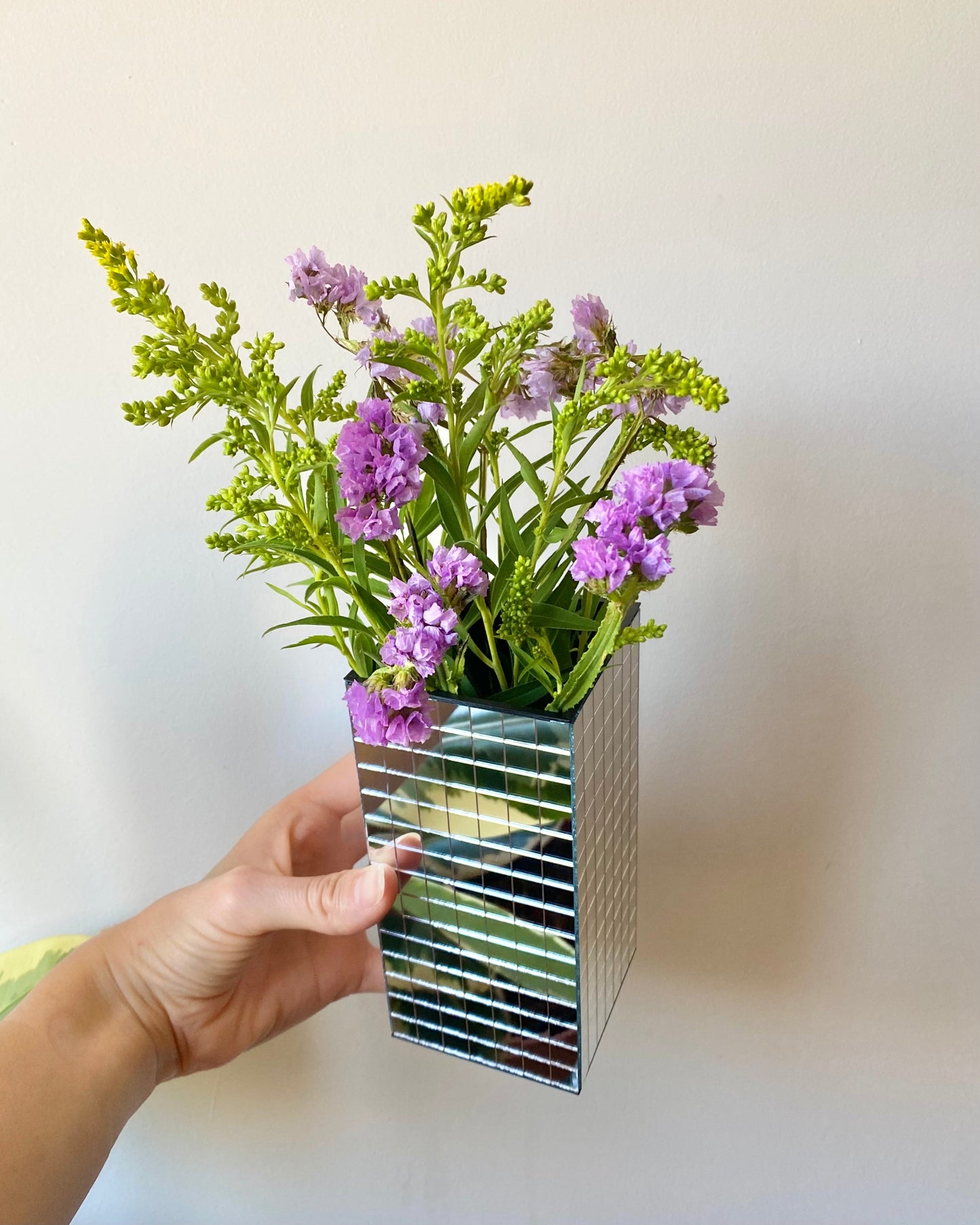 Vase disco à facettes – modèle carré BelemBouture