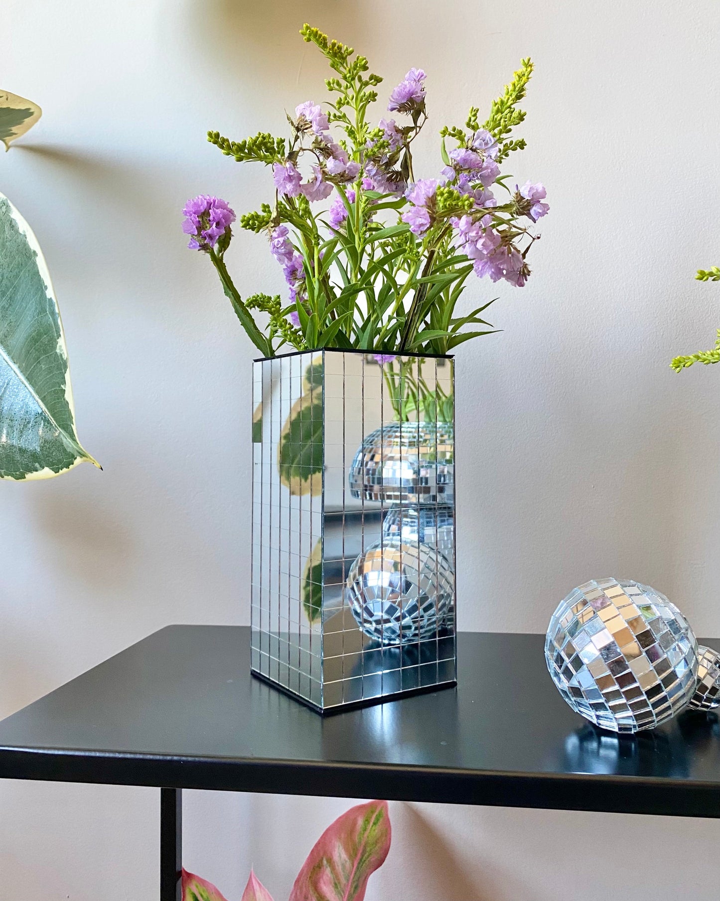 Vase disco à facettes – modèle carré BelemBouture