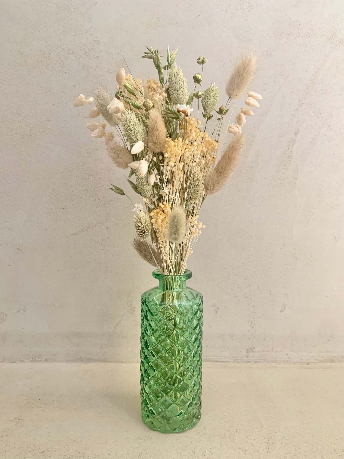 Duo vase et fleurs séchées BelemBouture