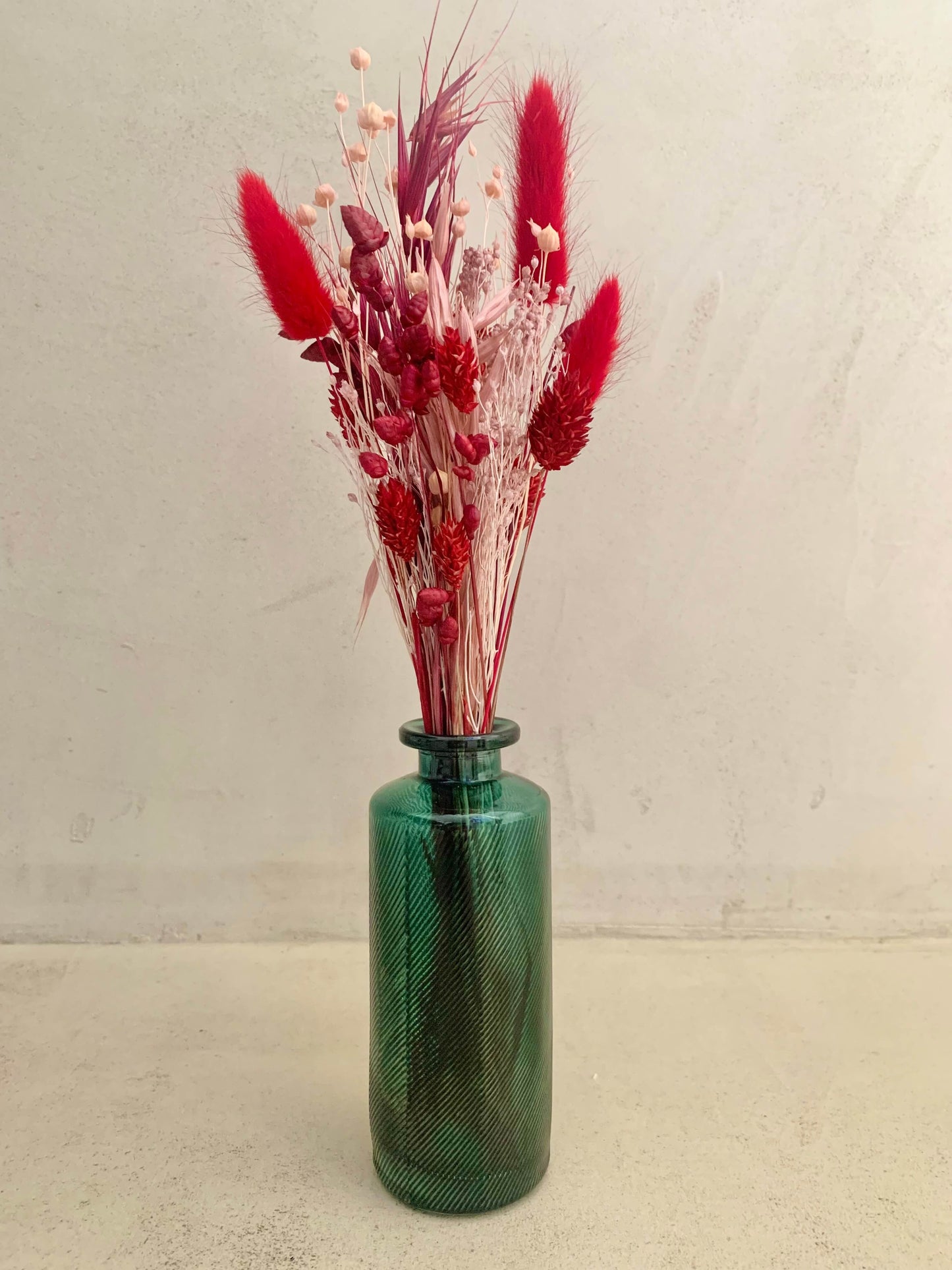 Duo vase et fleurs séchées BelemBouture