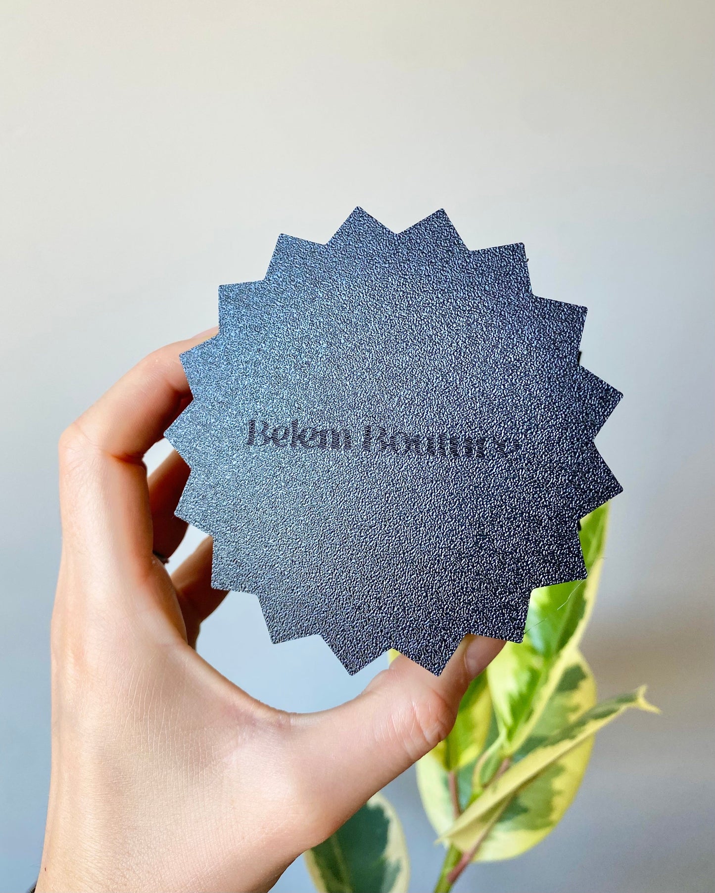 Cache-pot disco à facettes – modèle étoile BelemBouture