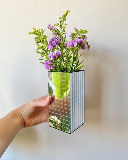 Vase disco à facettes – modèle carré BelemBouture