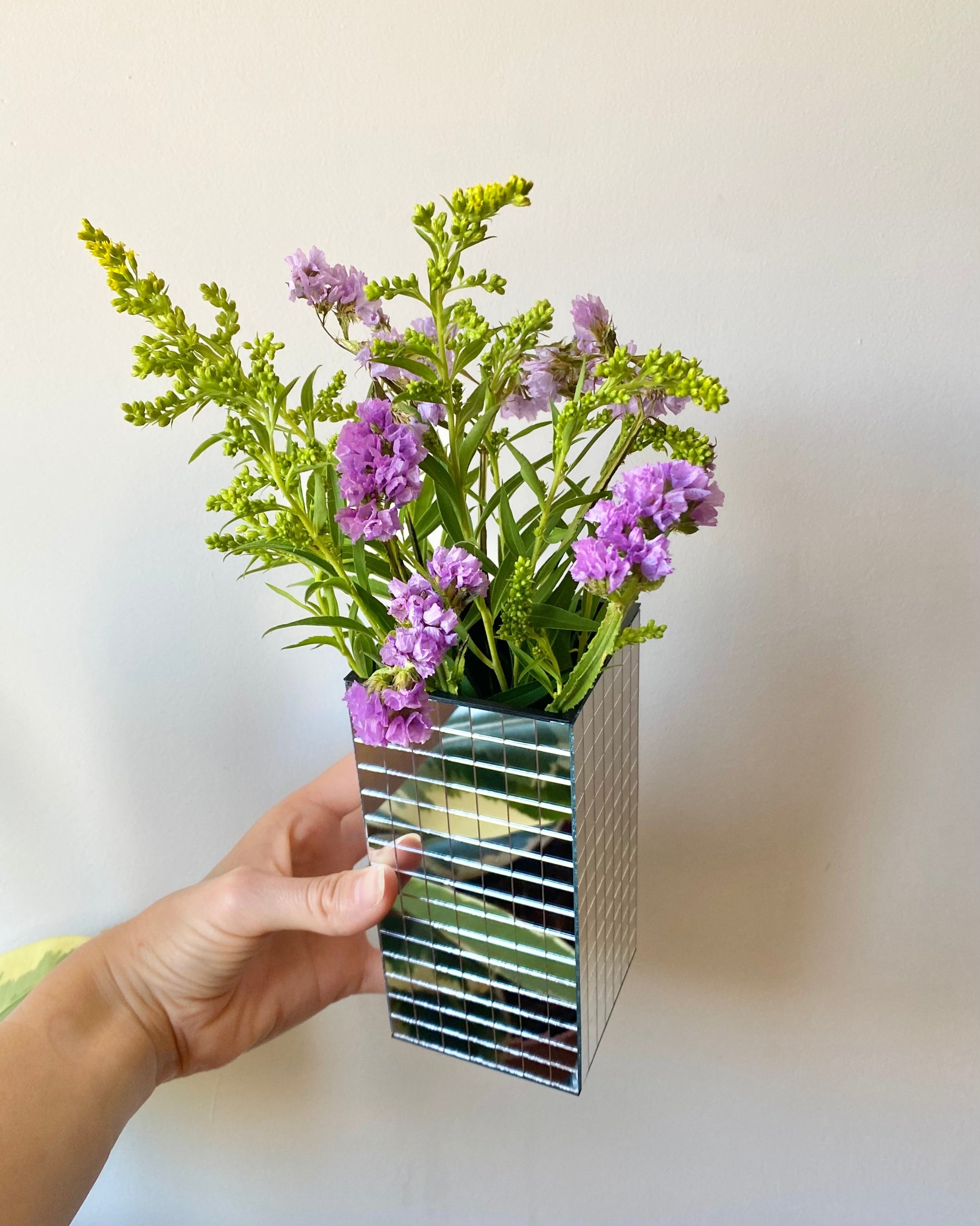 Vase disco à facettes – modèle carré BelemBouture