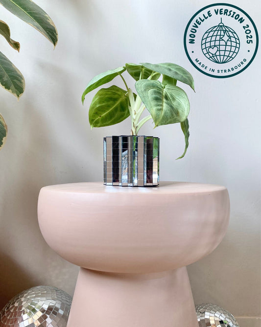 Cache-pot disco à facettes – modèle étoile BelemBouture
