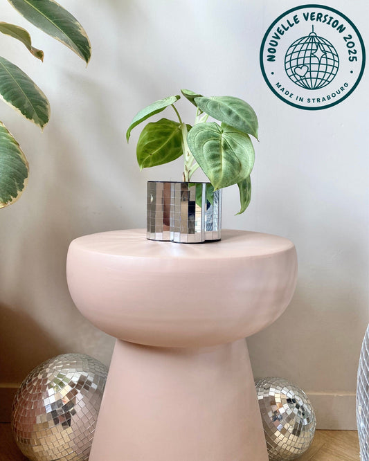 Cache-pot disco à facettes – modèle fleur BelemBouture