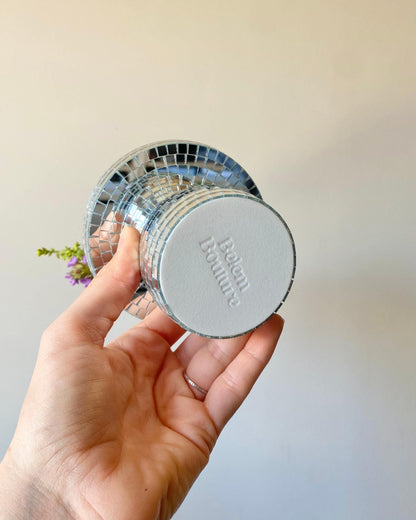 Vase disco à facettes – modèle champignon BelemBouture