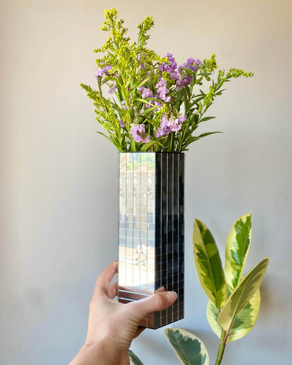 Vase disco à facettes – modèle hexagone BelemBouture